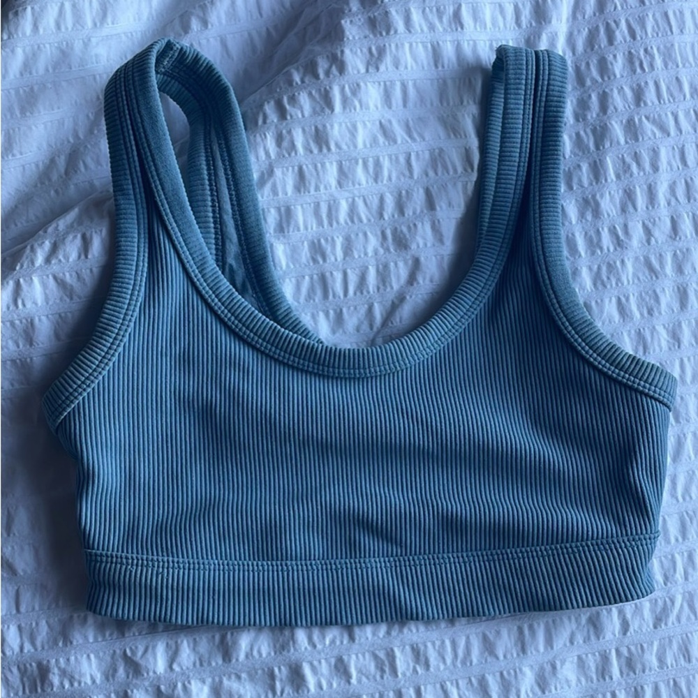 💌 abercrombie light blue lounge bra top